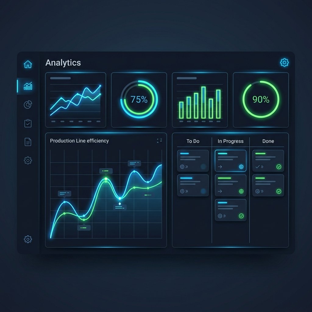 ProduccionPRO Dashboard Interface